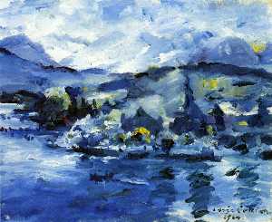 Lovis Corinth (Franz Heinrich Louis) - Lake Lucerne, Afternoon