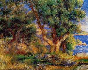 Pierre-Auguste Renoir - Landscape near Menton