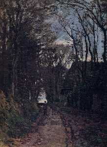 Claude Monet - Lane in Normandy