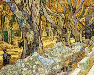 Vincent Van Gogh - Large Plane Trees