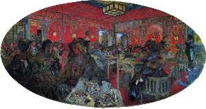 Jean Edouard Vuillard - -Le Grand Teddy- Tea-Room