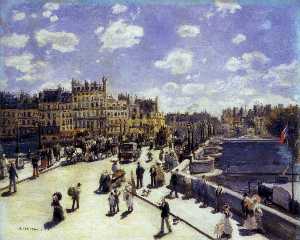 Pierre-Auguste Renoir - Le Pont-Neuf, Paris