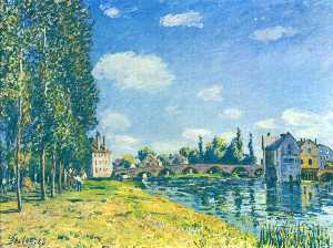 Alfred Sisley - The straw Rent