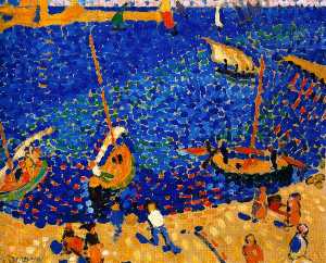 André Derain - Boats at Collioure
