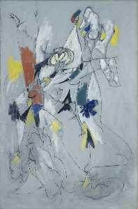 Arshile Gorky - Waterfall - (buy famous paintings)