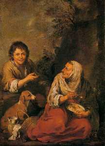 Bartolome Esteban Murillo - Peasant Woman and a Boy
