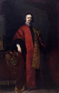 Bernardo Strozzi - Portrait of the Knight Giovanni Grimani