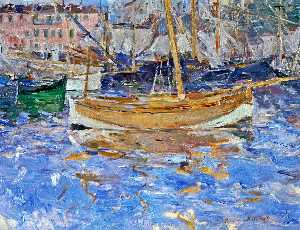 Berthe Morisot - The Port of Nice