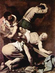 Caravaggio (Michelangelo Merisi) - Crucifixion of Saint Peter