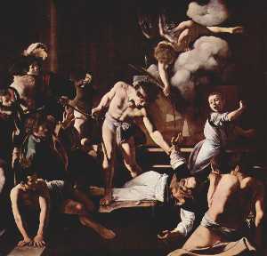 Caravaggio (Michelangelo Merisi) - Martyrdom of Saint Matthew
