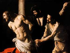 Caravaggio (Michelangelo Merisi) - Flagellation of Christ