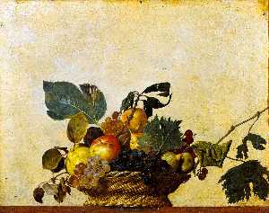 Caravaggio (Michelangelo Merisi) - Basket of Fruit