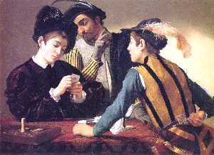 Caravaggio (Michelangelo Merisi) - Cardsharps