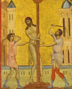 Cimabue - The Flagellation of Christ