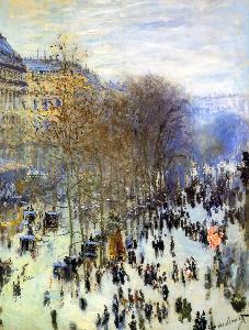 Claude Monet - Boulevard of Capucines - (buy famous paintings)