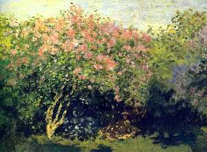 Claude Monet - Lilacs in the Sun