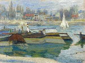 Claude Monet - The Seine at Asnieres