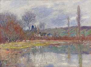 Claude Monet - The Spring at Vetheuil