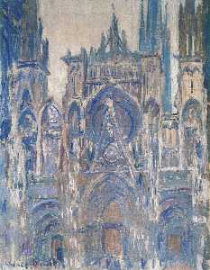 Claude Monet - Rouen Cathedral, Study of the Portal