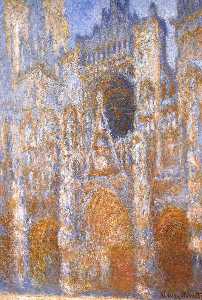 Claude Monet - Rouen Cathedral, The Portal at Midday