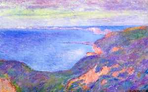 Claude Monet - Cliff near Dieppe 2