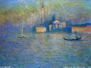 Claude Monet - San Giorgio Maggiore, Twilight