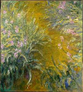 Claude Monet - Path through the Irises 01