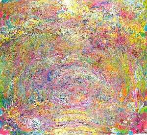 Claude Monet - Path under the Rose Trellises