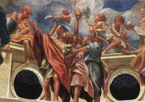 Antonio Allegri Da Correggio - The Assumption of the Virgin (detail)