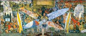 Diego Rivera - Man at the Crossroads/Man, Controller of the Univers