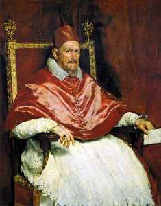 Diego Velazquez - Portrait of Pope Innocent X
