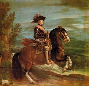 Diego Velazquez - Equestrian Portrait of Philip IV