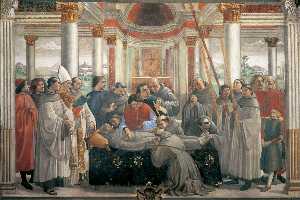 Domenico Ghirlandaio - The Death of St. Francis