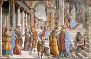 Domenico Ghirlandaio - Presentation of the Virgin