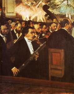 Edgar Degas - Orchestra of the Opera