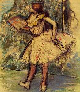 Edgar Degas - Dancer with a Fan