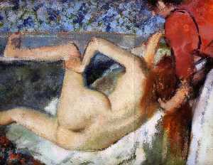Edgar Degas - The Bath (Woman from Behind)