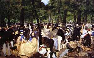 Edouard Manet - Music in the Tuileries Garden