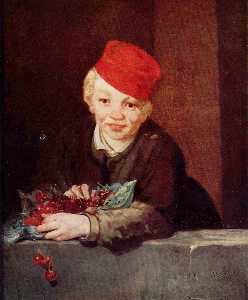 Edouard Manet - The Boy with Cherries