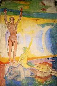 Edvard Munch - Awakening Men