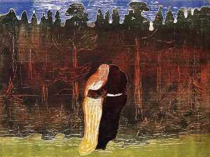 Edvard Munch - Towards the Forest II