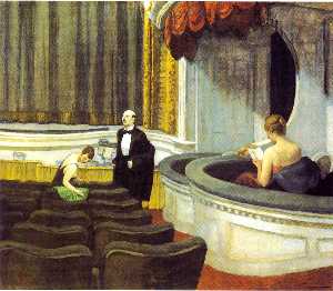 Edward Hopper - Two on the Aisle