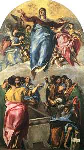 El Greco (Doménikos Theotokopoulos) - Assumption of the Virgin