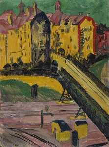 Ernst Ludwig Kirchner - View from the Window