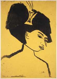 Ernst Ludwig Kirchner - Milliner with Hat