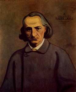 Felix Vallotton - Portrait of Baudelaire