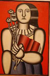 Fernand Leger - Woman with a Book
