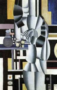 Fernand Leger - Two women with the toilet, final state