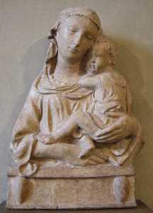 Filippo Brunelleschi - Madonna with Child