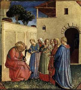 Fra Angelico - The Naming of St John the Baptist